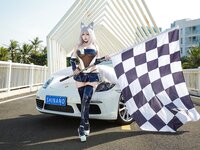 [Cosplay] Kaneko 咔喵 - Shinano racing suit + bathtub 信浓 赛车服+浴缸