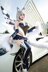 [Cosplay] Kaneko 咔喵 - Shinano racing suit + bathtub 信浓 赛车服+浴缸