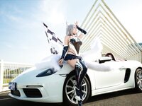 [Cosplay] Kaneko 咔喵 - Shinano racing suit + bathtub 信浓 赛车服+浴缸