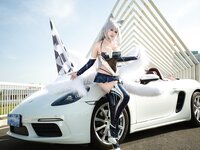 [Cosplay] Kaneko 咔喵 - Shinano racing suit + bathtub 信浓 赛车服+浴缸