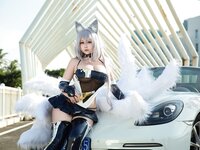 [Cosplay] Kaneko 咔喵 - Shinano racing suit + bathtub 信浓 赛车服+浴缸