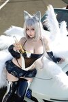 [Cosplay] Kaneko 咔喵 - Shinano racing suit + bathtub 信浓 赛车服+浴缸
