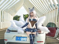 [Cosplay] Kaneko 咔喵 - Shinano racing suit + bathtub 信浓 赛车服+浴缸
