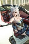 [Cosplay] Kaneko 咔喵 - Shinano racing suit + bathtub 信浓 赛车服+浴缸