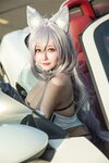 [Cosplay] Kaneko 咔喵 - Shinano racing suit + bathtub 信浓 赛车服+浴缸