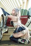 [Cosplay] Kaneko 咔喵 - Shinano racing suit + bathtub 信浓 赛车服+浴缸