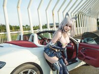 [Cosplay] Kaneko 咔喵 - Shinano racing suit + bathtub 信浓 赛车服+浴缸