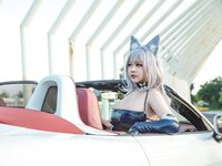 [Cosplay] Kaneko 咔喵 - Shinano racing suit + bathtub 信浓 赛车服+浴缸