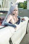 [Cosplay] Kaneko 咔喵 - Shinano racing suit + bathtub 信浓 赛车服+浴缸
