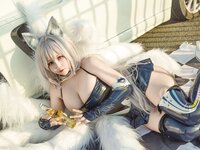 [Cosplay] Kaneko 咔喵 - Shinano racing suit + bathtub 信浓 赛车服+浴缸
