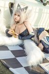 [Cosplay] Kaneko 咔喵 - Shinano racing suit + bathtub 信浓 赛车服+浴缸
