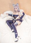 [Cosplay] Kaneko 咔喵 - Shinano racing suit + bathtub 信浓 赛车服+浴缸