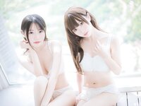 [Cosplay] Mbxer 面饼仙儿 & Zelizer - Pancake and Vanilla Meow 饼饼和香草喵