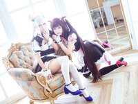 [Cosplay] Rinka Okita 沖田凜花 & Yakira - Nekopara ネコぱら