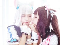 [Cosplay] Rinka Okita 沖田凜花 & Yakira - Nekopara ネコぱら