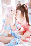 [Cosplay] Rinka Okita 沖田凜花 & Yakira - Nekopara ネコぱら