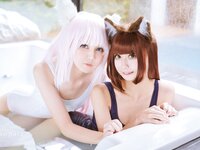 [Cosplay] Rinka Okita 沖田凜花 & Yakira - Nekopara ネコぱら