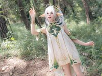 [Cosplay] 咬一口兔娘 万年萝莉纳西妲2