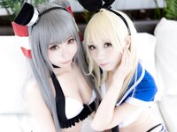 [Cosplay] Suzune Sakura 鈴音さくら, Anago 穴子 - Zekazeka 2 ぜかぜかっ2