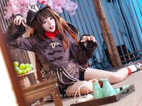 [Cosplay] 咬一口兔娘 往生堂堂主胡桃