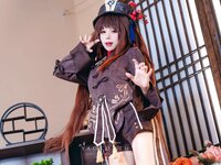 [Cosplay] 咬一口兔娘 往生堂堂主胡桃