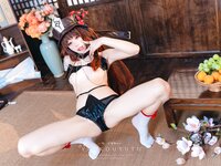 [Cosplay] 咬一口兔娘 往生堂堂主胡桃