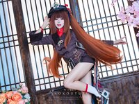 [Cosplay] 咬一口兔娘 往生堂堂主胡桃