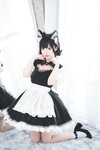 [Cosplay] Mbxer 面饼仙儿 - Open breast maid 开胸女仆