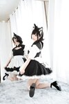 [Cosplay] Mbxer 面饼仙儿 - Open breast maid 开胸女仆