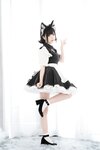 [Cosplay] Mbxer 面饼仙儿 - Open breast maid 开胸女仆