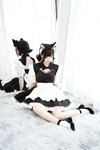 [Cosplay] Mbxer 面饼仙儿 - Open breast maid 开胸女仆