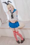 [Cosplay] 咬一口兔娘 岛风的修整