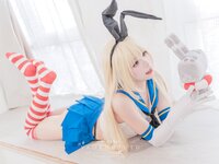 [Cosplay] 咬一口兔娘 岛风的修整