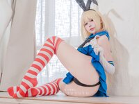 [Cosplay] 咬一口兔娘 岛风的修整
