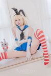 [Cosplay] 咬一口兔娘 岛风的修整