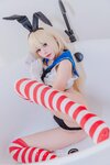 [Cosplay] 咬一口兔娘 岛风的修整