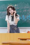 [Cosplay] 咬一口兔娘 实习老师的欢迎仪式