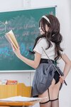 [Cosplay] 咬一口兔娘 实习老师的欢迎仪式