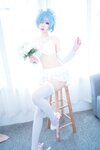 [Cosplay] 猫君君MaoJun 蕾姆内衣花嫁