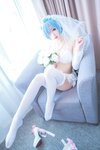 [Cosplay] 猫君君MaoJun 蕾姆内衣花嫁