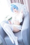 [Cosplay] 猫君君MaoJun 蕾姆内衣花嫁