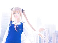 [Cosplay] Mbxer 面饼仙儿 - Qiongmei double ponytail 穹妹双马尾