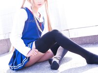 [Cosplay] Mbxer 面饼仙儿 - Qiongmei double ponytail 穹妹双马尾