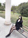[Cosplay] July芝岚 黑丝户外