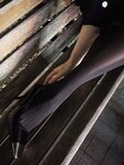 [Cosplay] July芝岚 黑丝户外