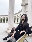 [Cosplay] July芝岚 黑丝户外