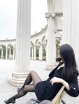 [Cosplay] July芝岚 黑丝户外