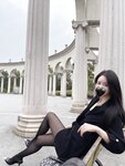 [Cosplay] July芝岚 黑丝户外