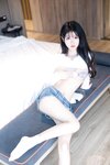 [Cosplay] 谢小蒽 幼幼 白衣牛仔裤