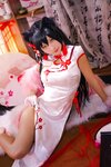 [Cosplay] 可可老师 爱宕高雄旗袍双人